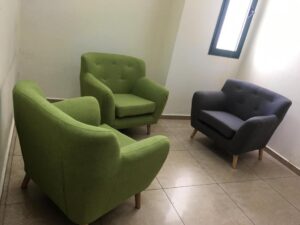 כורסת המתנה דגם ניל ירוק | א. חי גרף